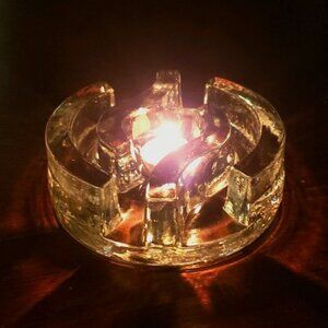 GLASDESIGN by GeorgShütte Glass Teapot Warmer - Germany MCM/VTG